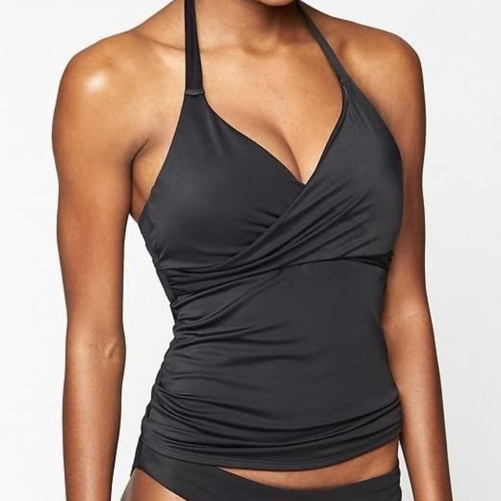 NWT! Athleta Bra Cup Wrap Tankini